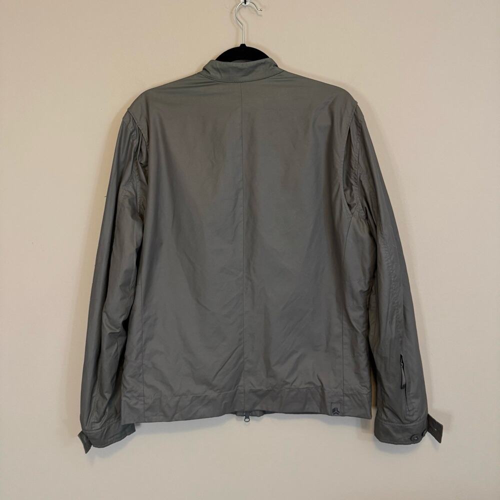 Puma Windbreaker Jacket Gray Large - image 2